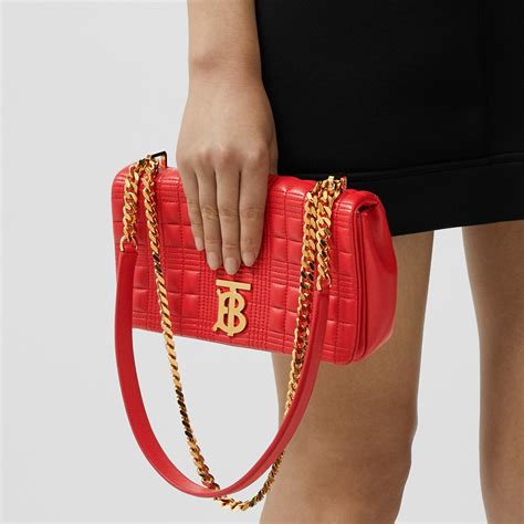 burberry small quilted lola bag